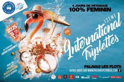 13ème International Triplettes Féminin 2025 - TOP 1000