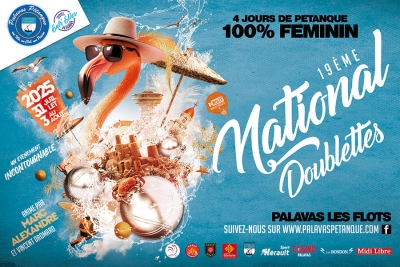 19ème National Doublettes Féminin 2025 - TOP 500